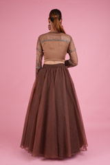 French Rose Embellished Top Bottom SetDSC05274 2